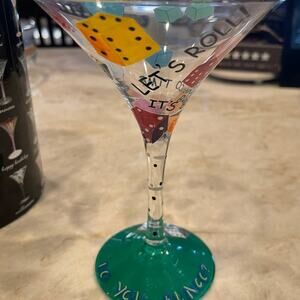 Lolita Bunco-tini martini glass with box